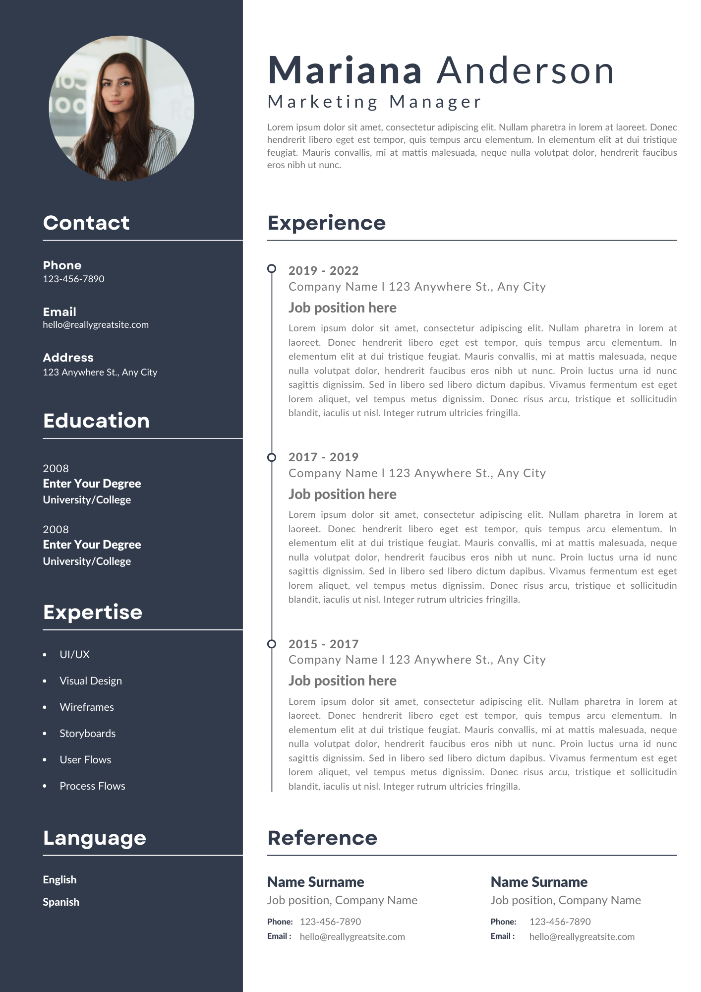 CV Template